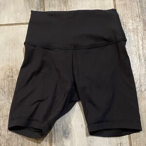 Lululemon Athletica Black Bike Shorts - Size 2